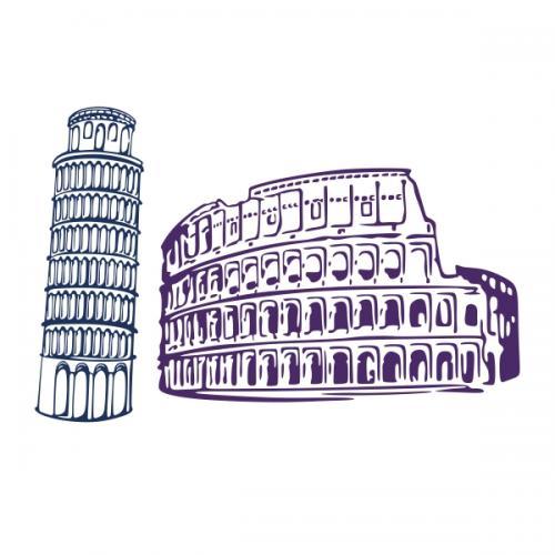 Rome City SVG Cuttable Designs