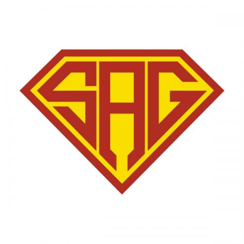 Superman Monogram Cuttable Font
