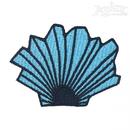 Sea Shell Embroidery Design