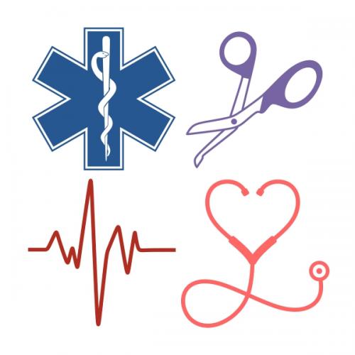 Medical Love SVG Cuttable Files