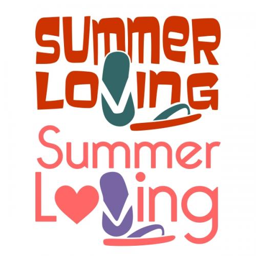 Summer Loving SVG Cuttable Files