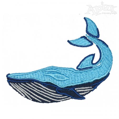 Humpback Whale Embroidery Designs