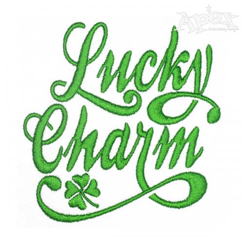 Lucky Charm Embroidery Designs
