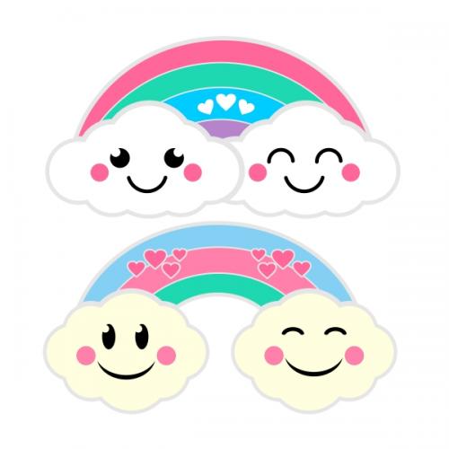Happy Clouds Cuttable Design | Cuttable | Apex Embroidery Designs ...