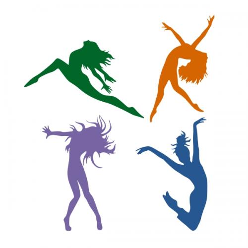 Dancers Pack SVG Cuttable Designs