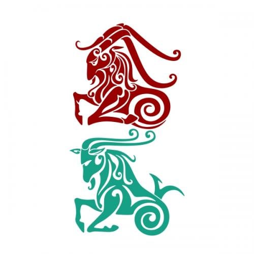 Capricorn Svg | Apex Designs & Fonts