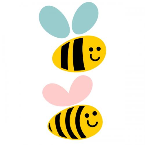 Cute Bee SVG Cuttable Design