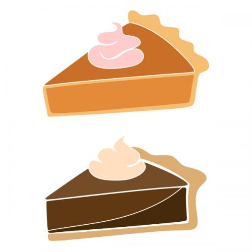 Dessert Pie SVG Cuttable Design