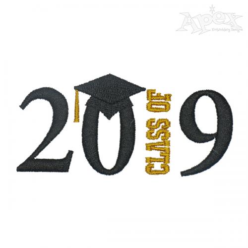 Class 2017 - 2019 Embroidery Design