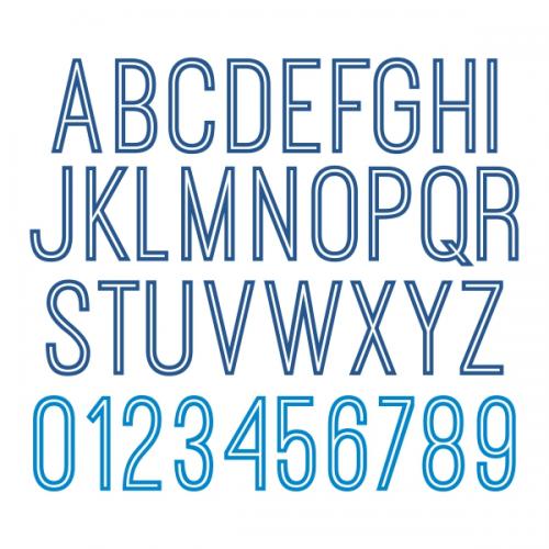 Collin SVG Cuttable Fonts