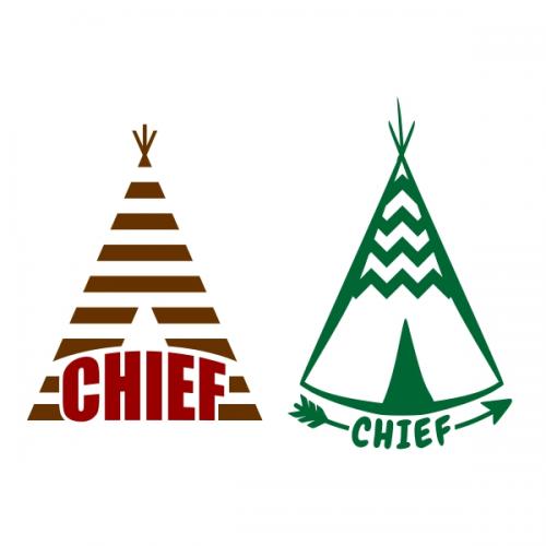 Tribe Chief Camp SVG Cuttable Design