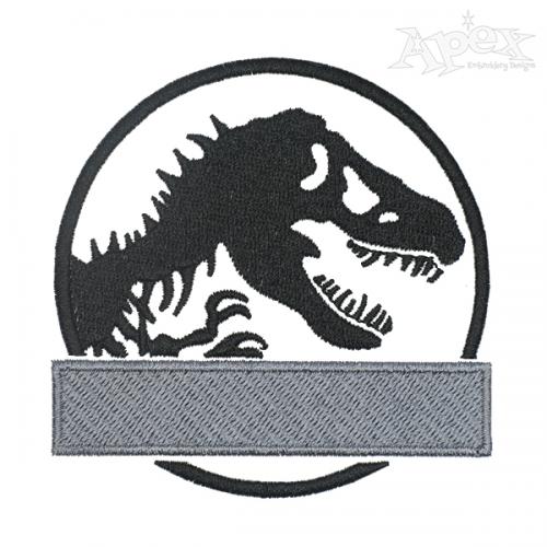 Jurassic T-Rex Embroidery Frame