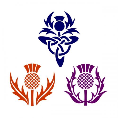 Scotland Thistle SVG Cuttable Design