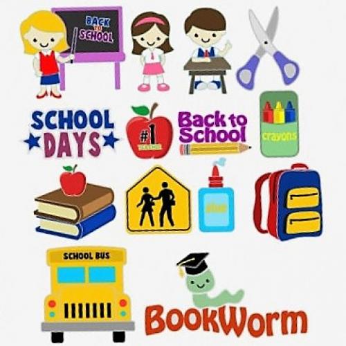 Back to School Pack SVG Cuttable Design