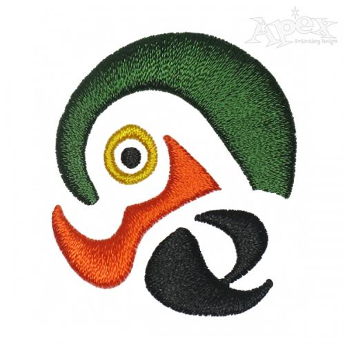 Duck Head Embroidery Design