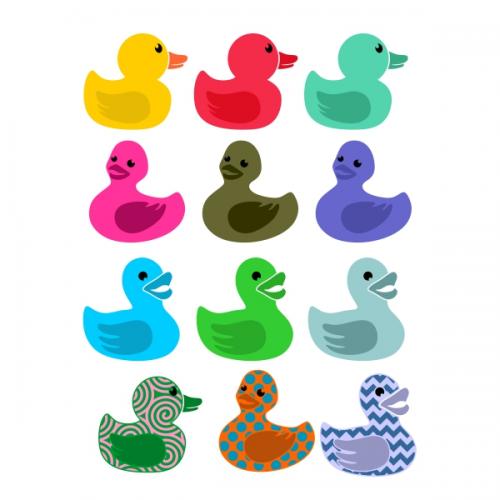 Rubber Duck SVG Cuttable Design
