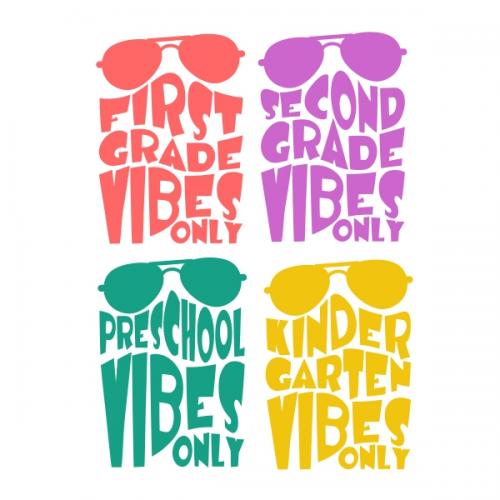Vibes Only SVG Cuttable Design