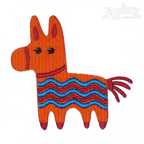 Fiesta Cactus and Alpaca Embroidery Design