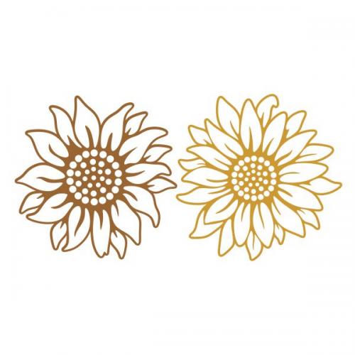 Sunflowers Sun Flower SVG Cuttable Design