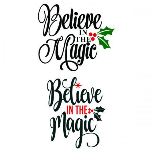 Believe in the Magic SVG Cuttable Design