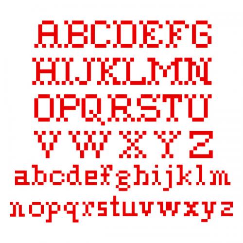 Christmas Sweater SVG Cuttable Font