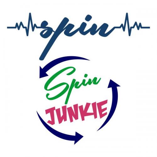 Spin Junkie Work Out SVG Cuttable Design
