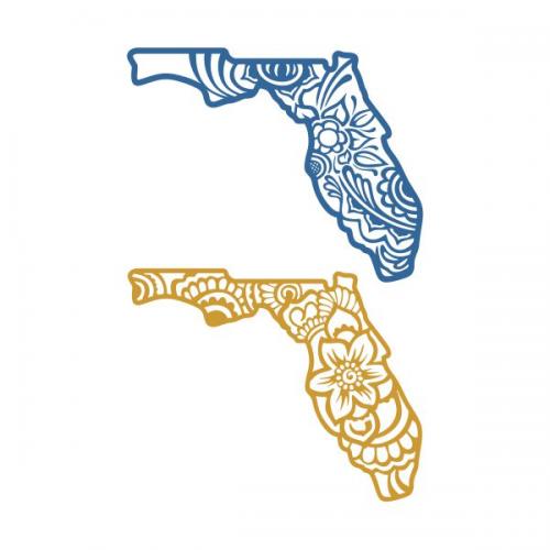 Florida Mandala SVG Cuttable Design