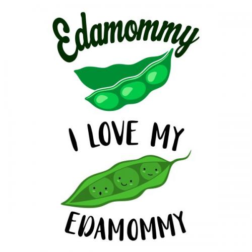 I Love Edamommy SVG Cuttable Design
