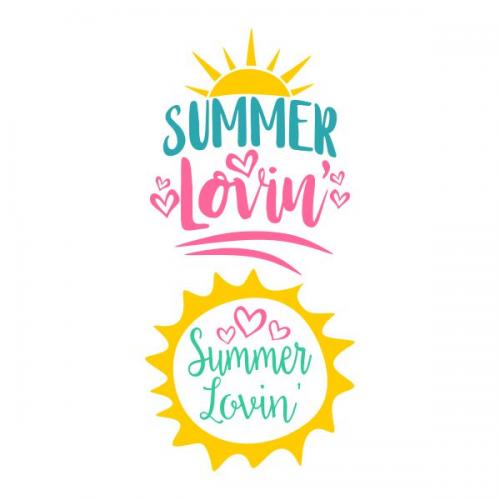Summer Lovin' SVG Cuttable Design