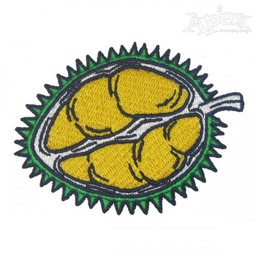 Durian Embroidery Design
