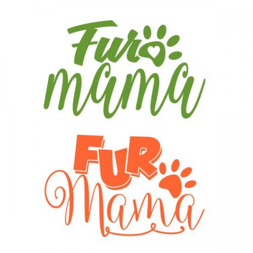 Fur Mama SVG Cuttable Design