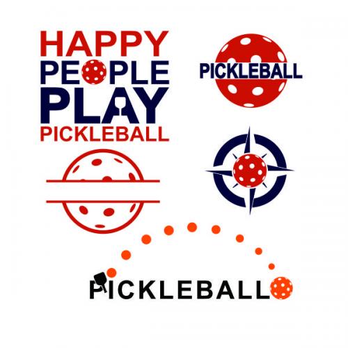 Pickleball Pack SVG Cuttable Designs