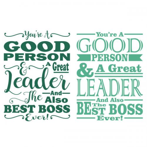 Best Boss Ever SVG Vector Designs Apex