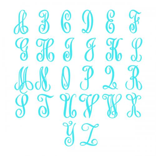 Victor Monogram TrueType Font