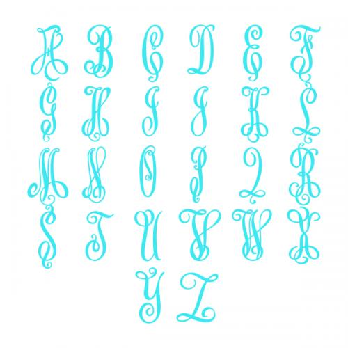 Victor Monogram TrueType Font