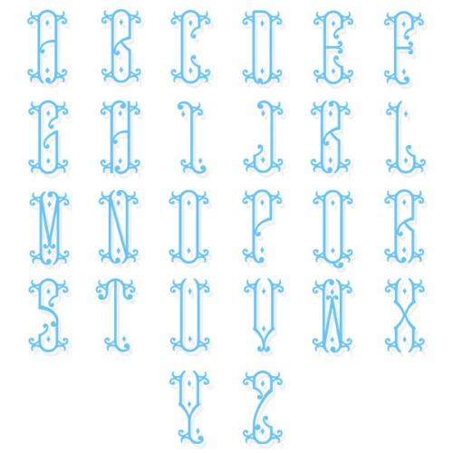 Vienna Monogram TrueType Font