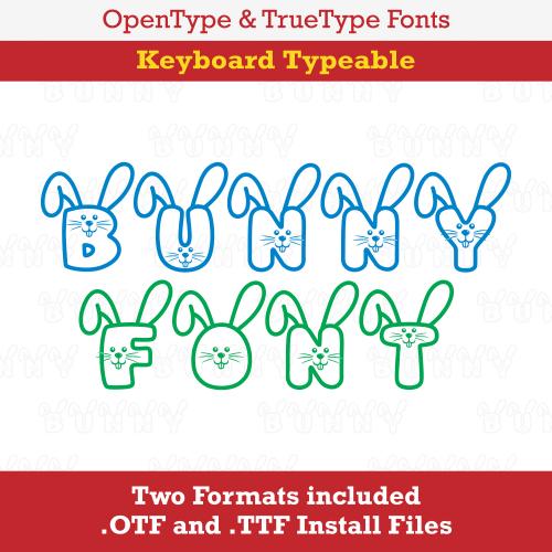 Bunny TrueType Font