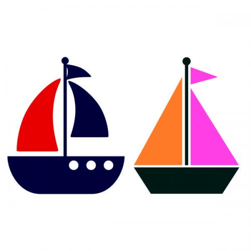 Sailboat SVG Cuttable Design