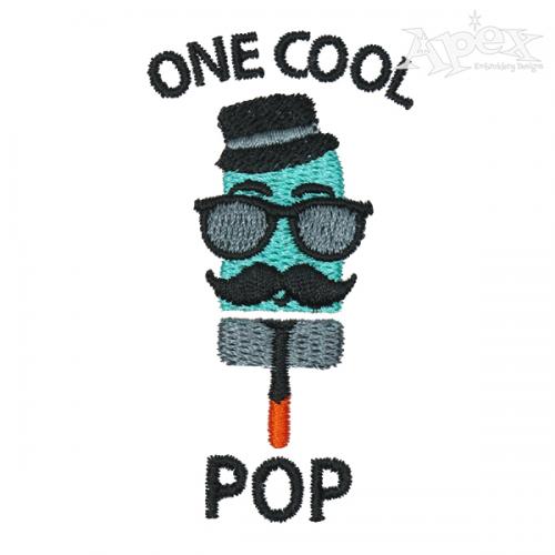 One Cool Pop Embroider Design