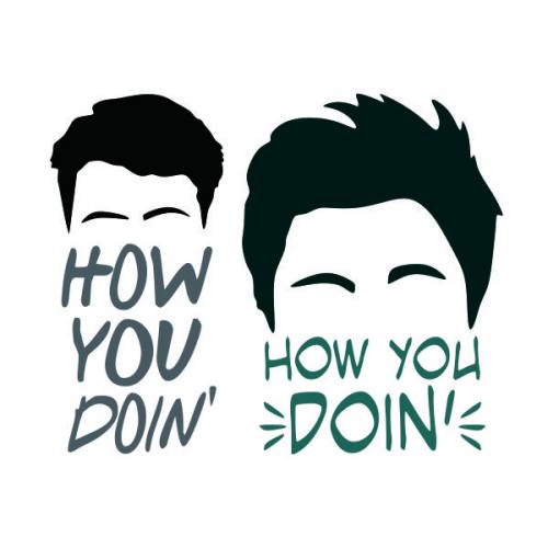 How You Doin' Joey Friends SVG Cuttable Design