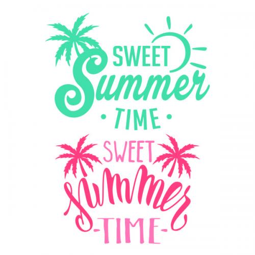 Sweet Summer Time SVG Cuttable Design