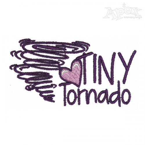Tiny Tornado Embroidery Design