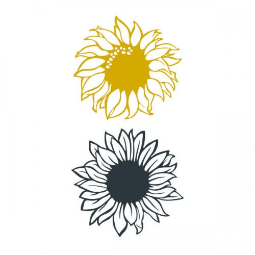 Sunflower SVG Cuttable Design