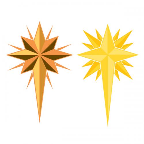 Christmas Star SVG Cuttable Design