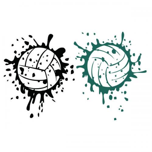Mud Volleyball Clipart SVG Designs - Apex
