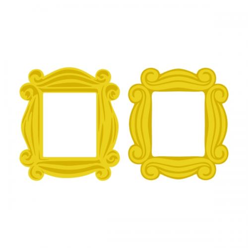 Friends Show Picture Frames Cuttable Design | Apex Designs &amp; Fonts