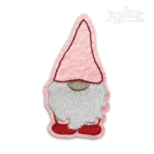 Gnome Feltie Embroidery Design
