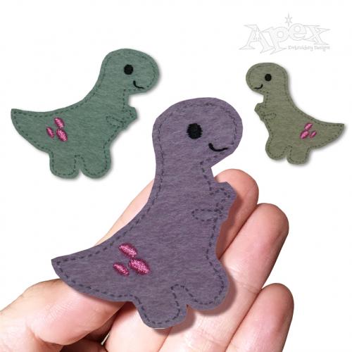 Dino Dinosaur Embroidery Design