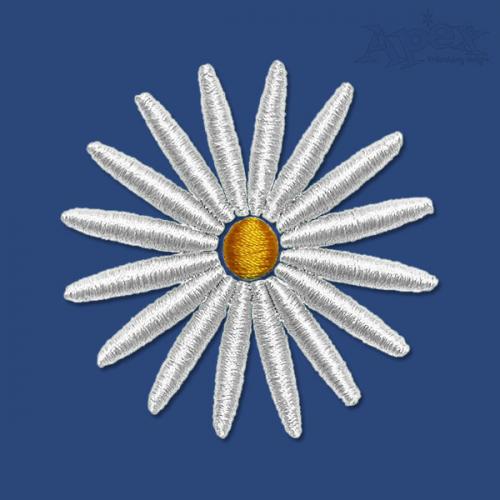 Daisy Puff Embroidery