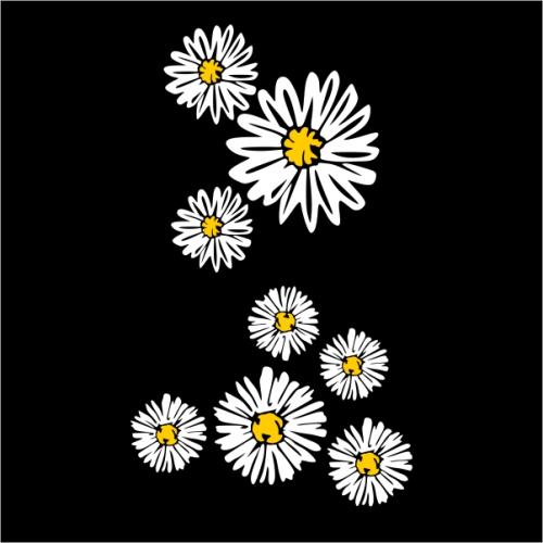 Funny Daisy Flowers Cuttable Design